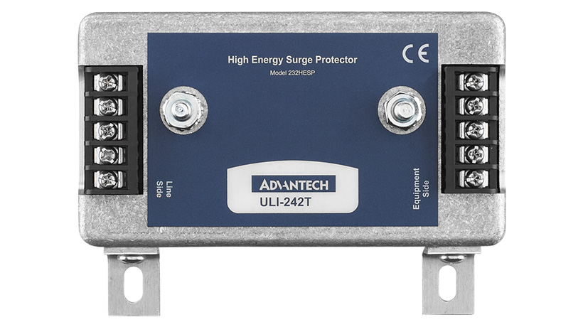 ULI-242T - RS-232 (Terminal Block) High Energy Surge Protector
